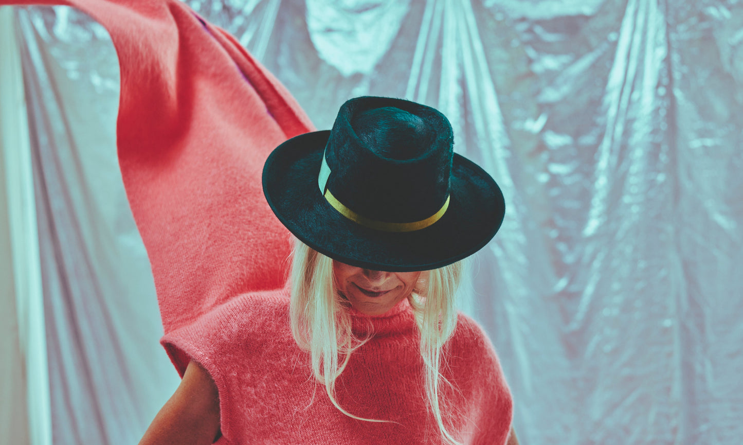 Kenzo, Melusine Felt Hat, Green