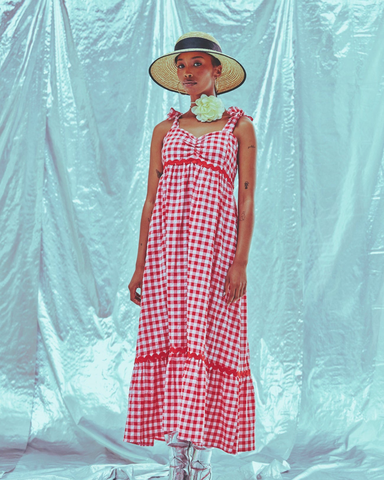 Mia, Wheat Straw Hat