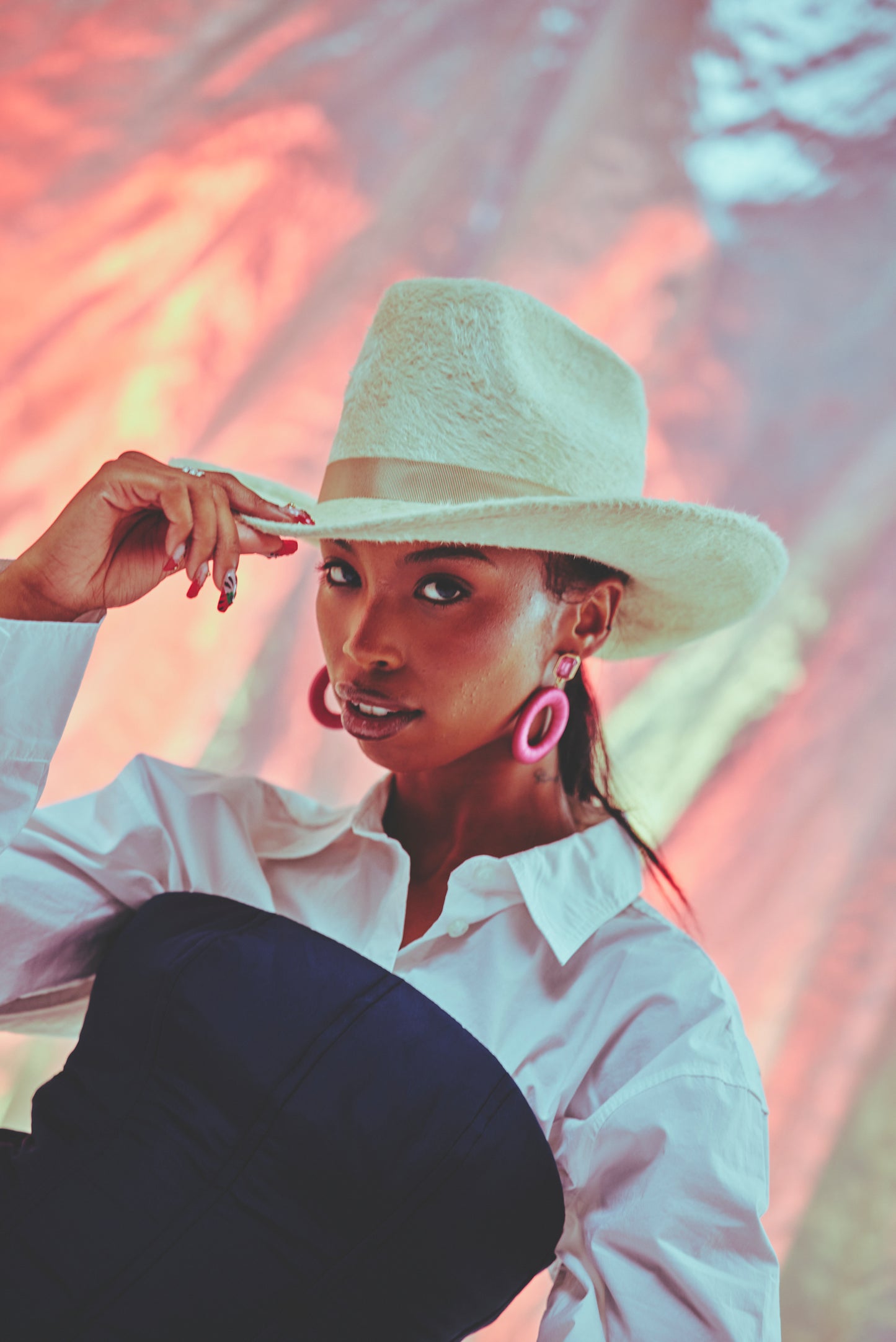 Willow, Melusine Cowboy Hat, Ivory