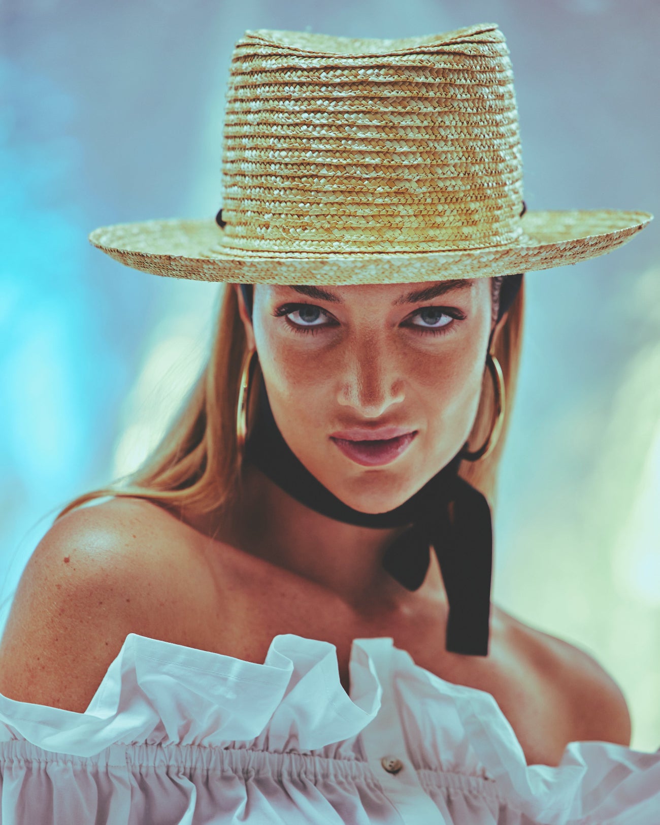 Hunter, Wheat Straw Hat