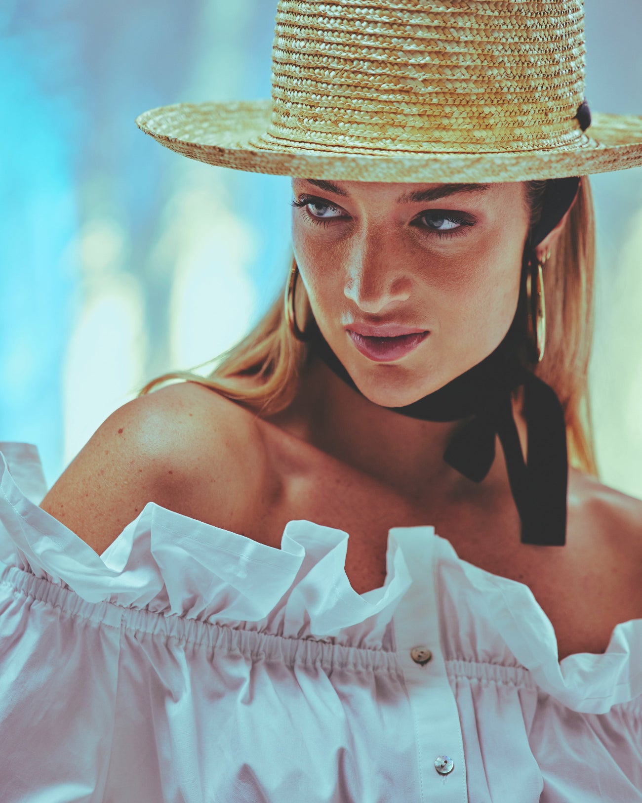 Hunter, Wheat Straw Hat