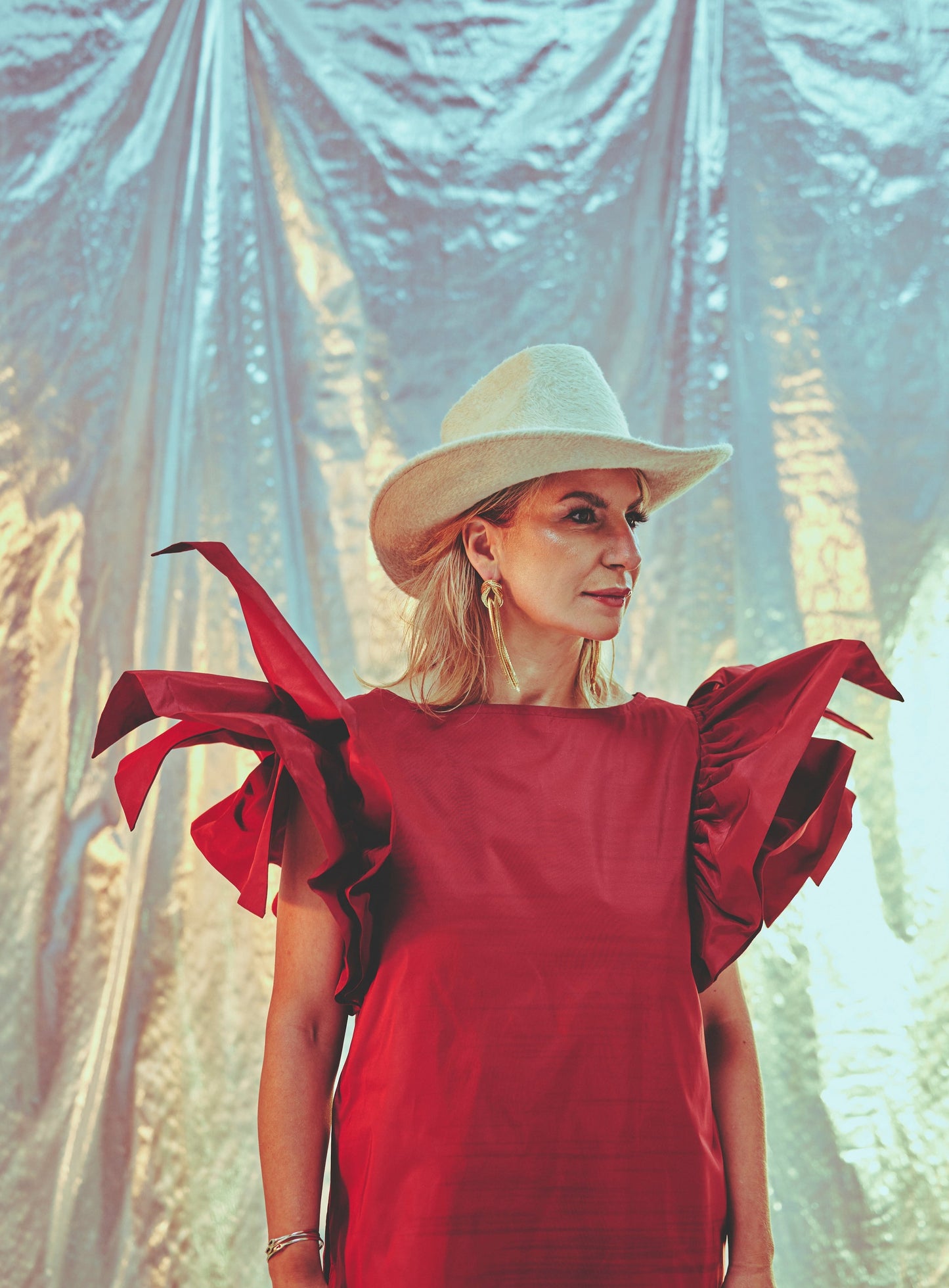 Willow, Melusine Cowboy Hat, Ivory