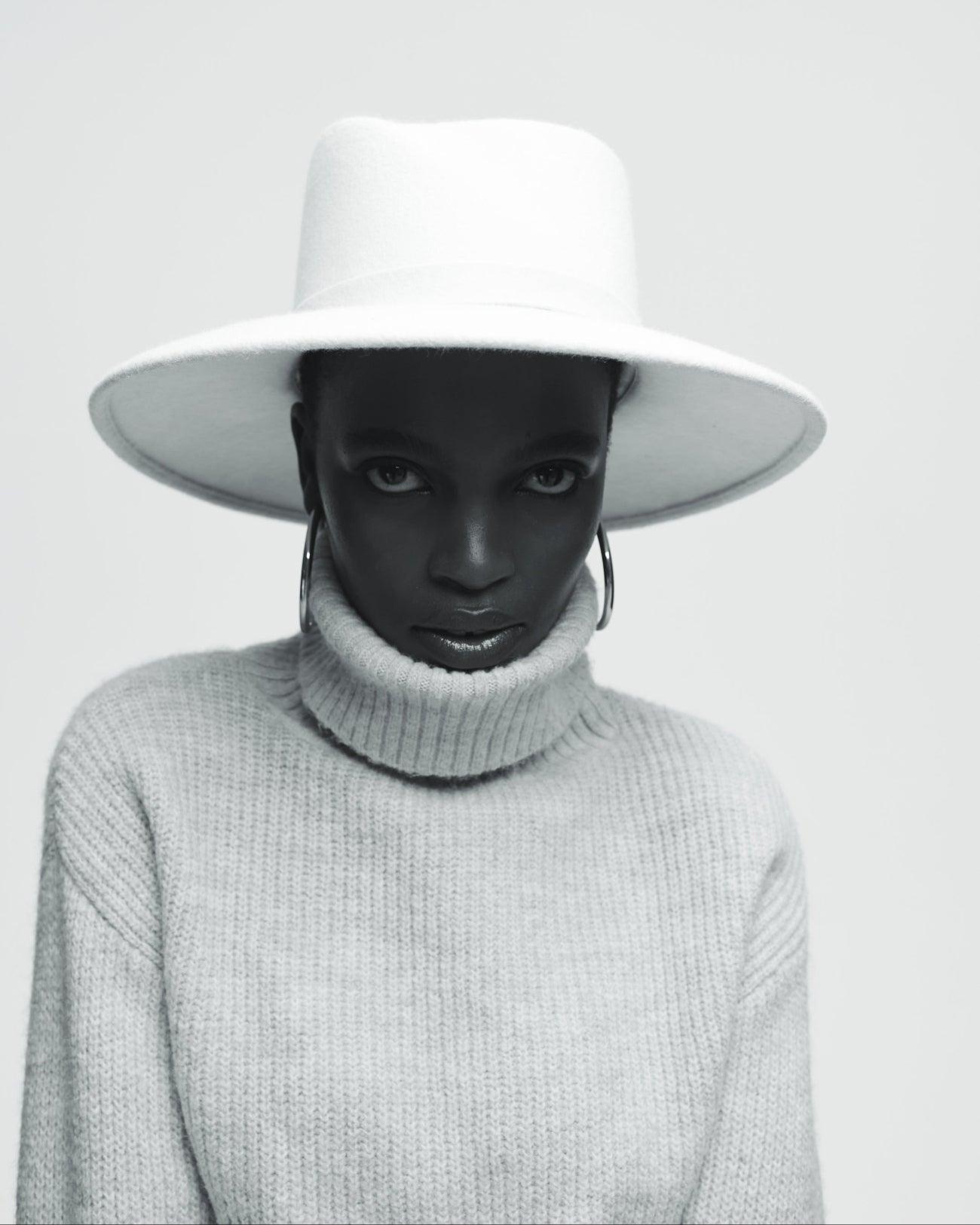 Badu, Wool Felt Hat, Ivory