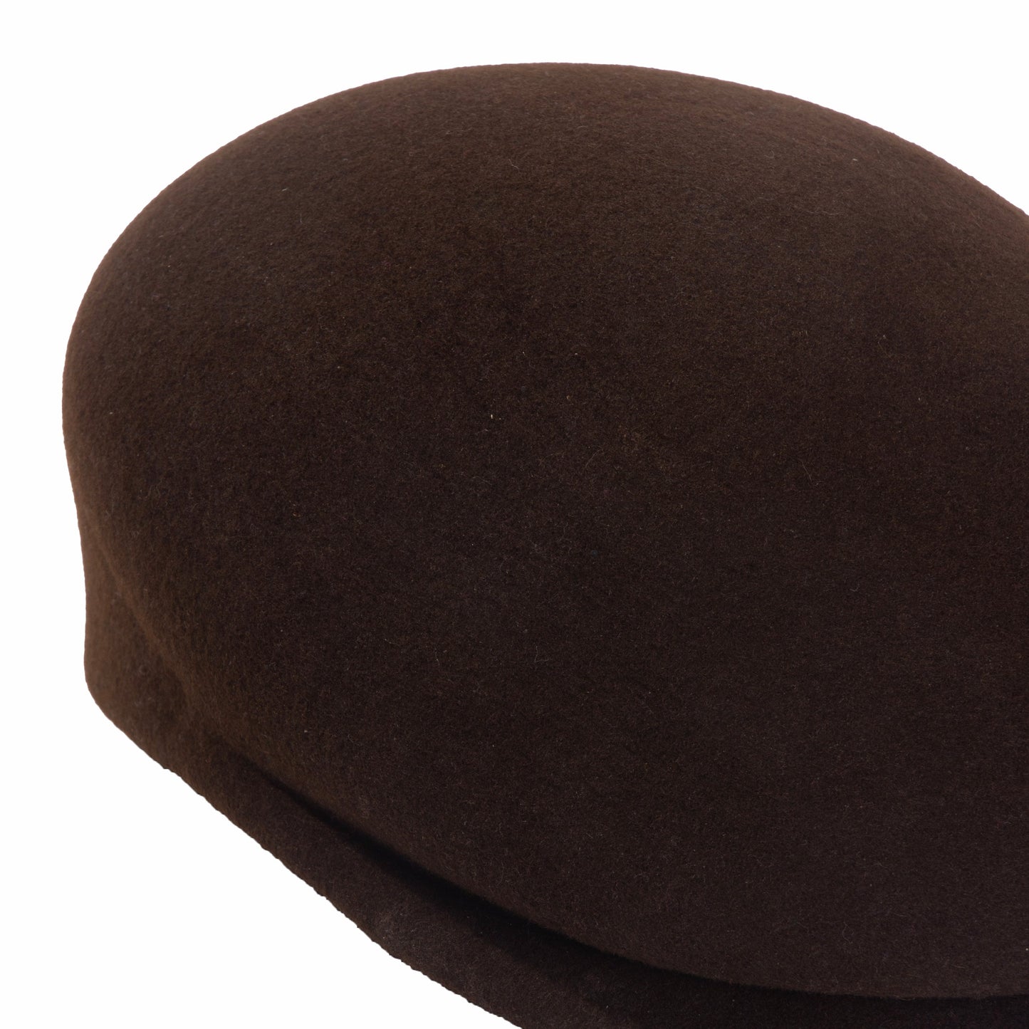 Poorboy, Wool Felt Hat, Choc Brown