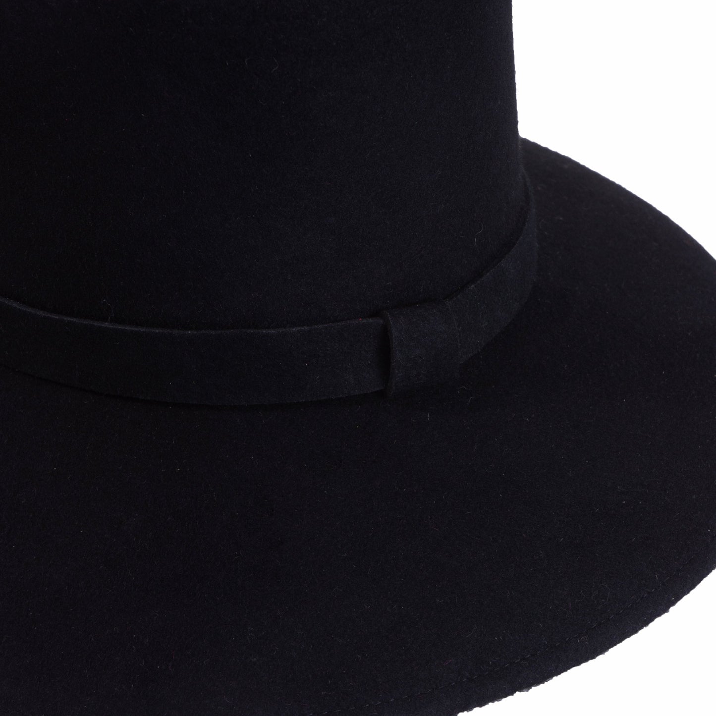 Badu, Wool Felt Hat, Black