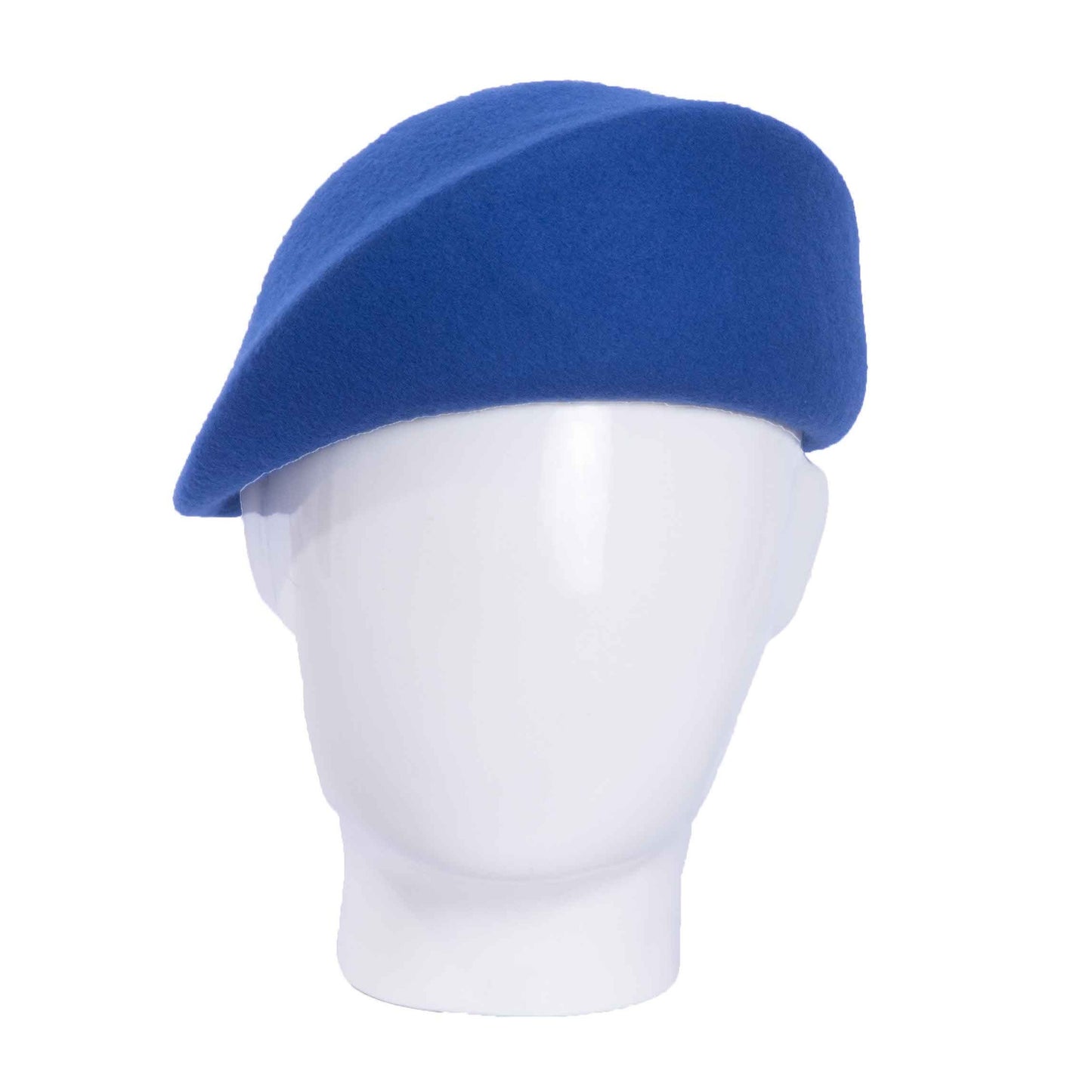 Bae Beret, Wool Felt Hat, Royal Blue