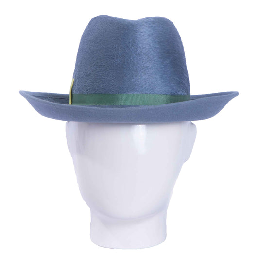 Rushda, Melusine Felt Hat, Blue