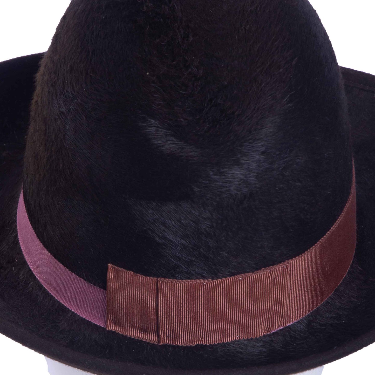 Rushda, Melusine Felt Hat, Choc Brown
