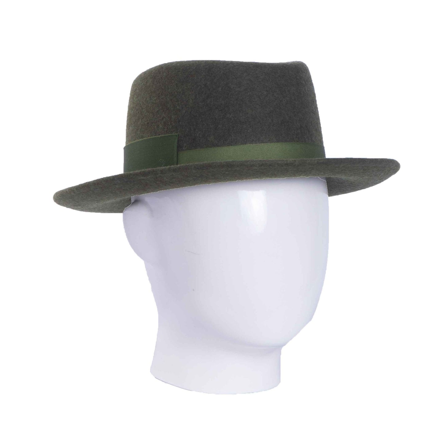 Hunter, Wool Felt Hat, Olive