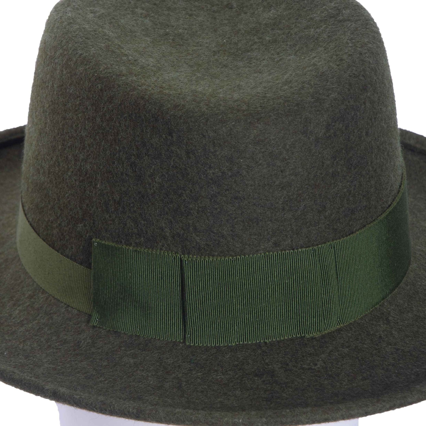 Hunter, Wool Felt Hat, Olive