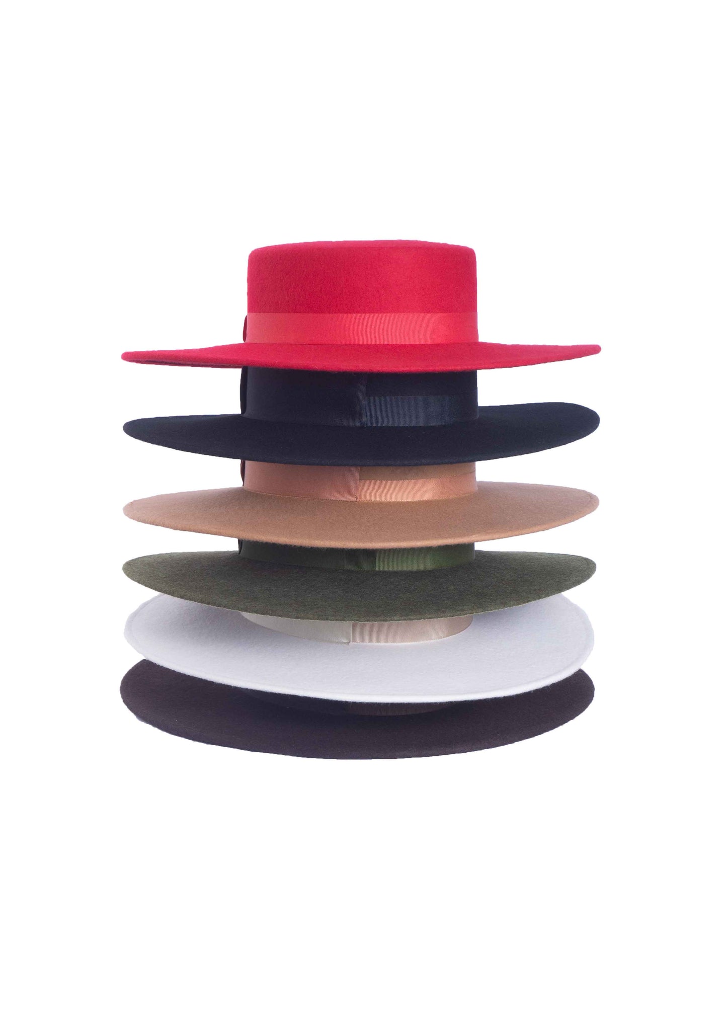 Billie, Wool Felt Bolero Hat, Sand