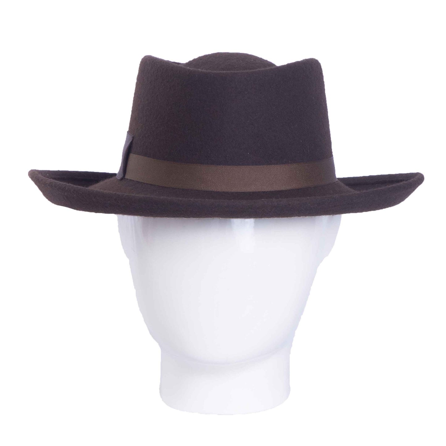 Kenzo, Wool Felt Hat, Choc Brown