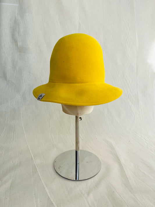 Flexxi Lexxi, Crushable Felt Hat, Yellow