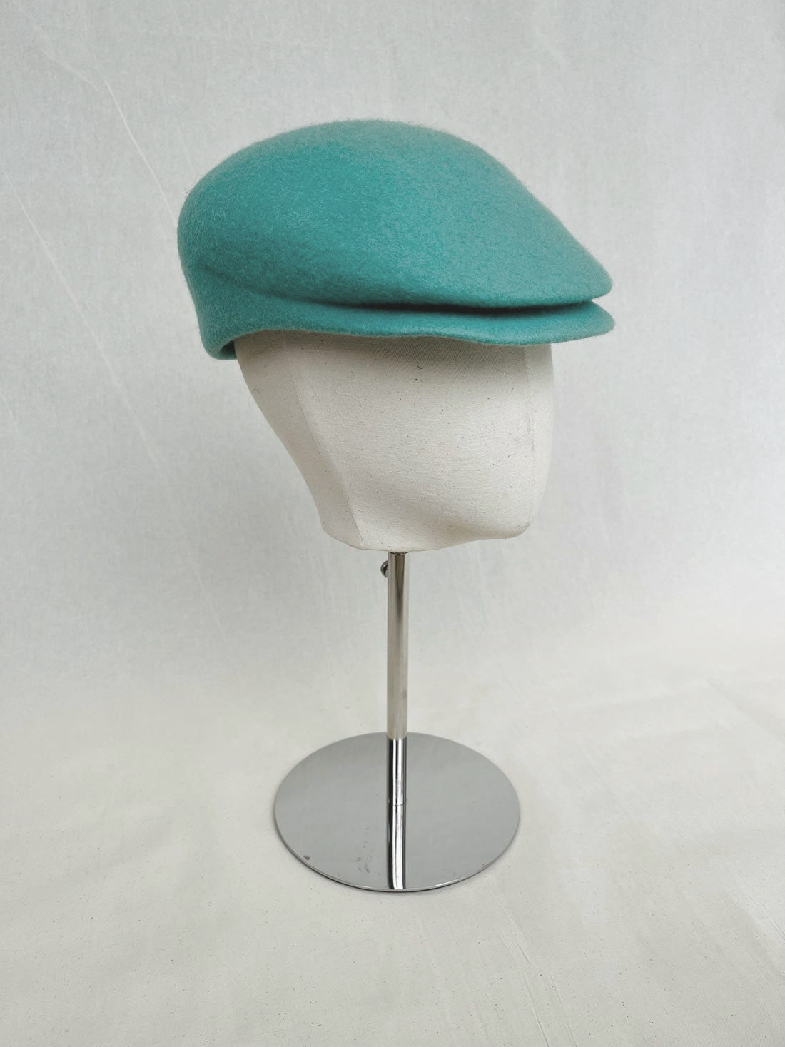 Poorboy, Wool Felt Hat, Teal
