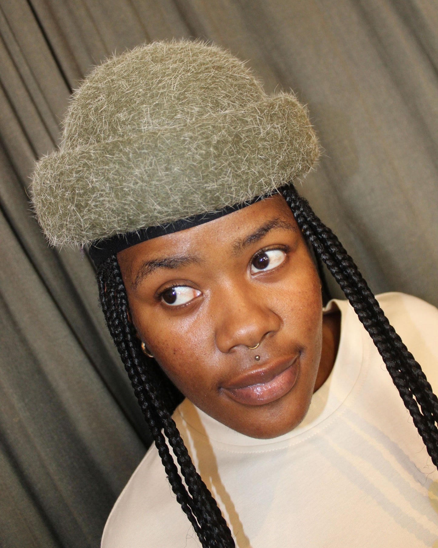 CB x GGG Docker Beanie, Wool Felt, Sage