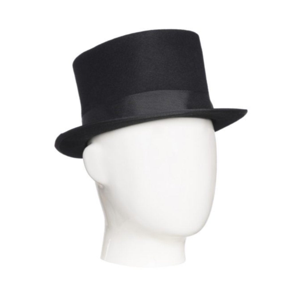 Tophat, Wool Fett Hat, Black