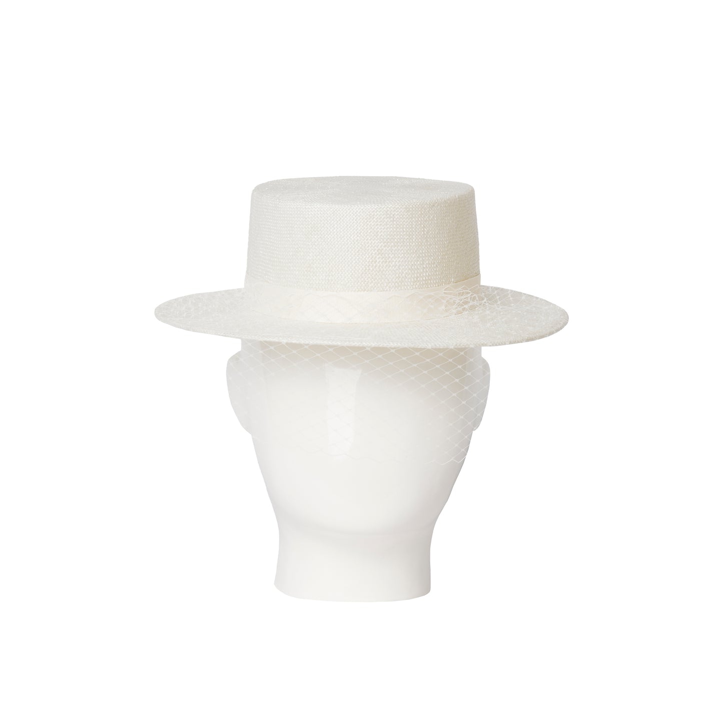 Minx, Sisal Boater with Veil