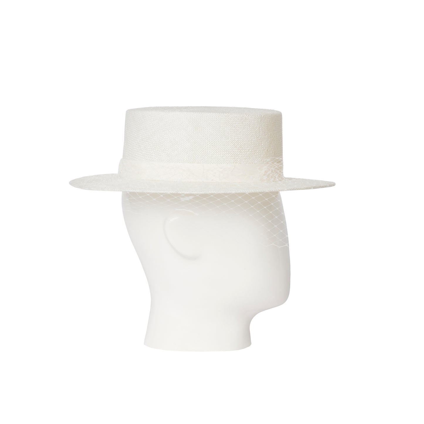 Minx, Sisal Boater with Veil