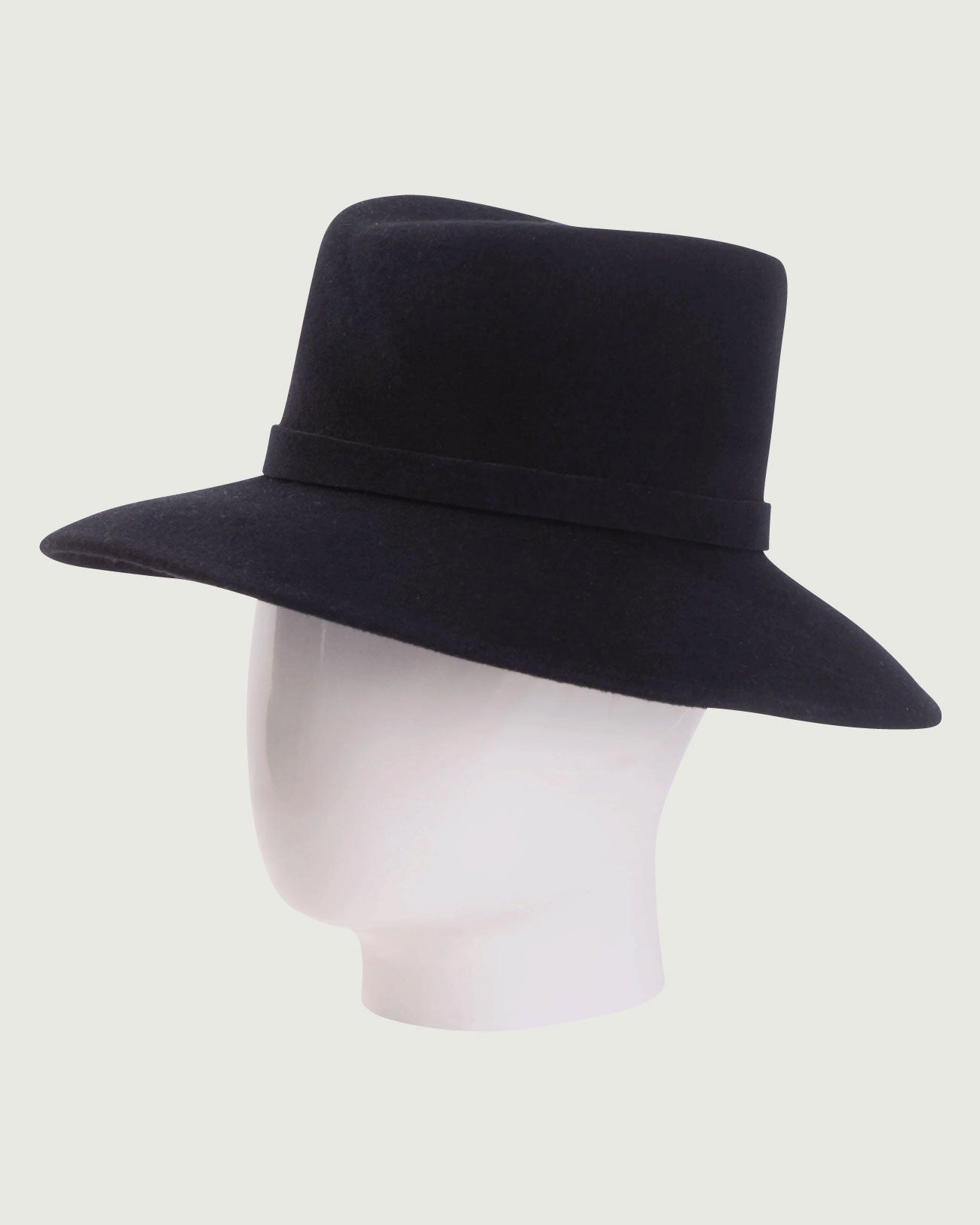 Badu, Wool Felt Hat, Black