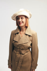 Fly Away Fedora, Ivory