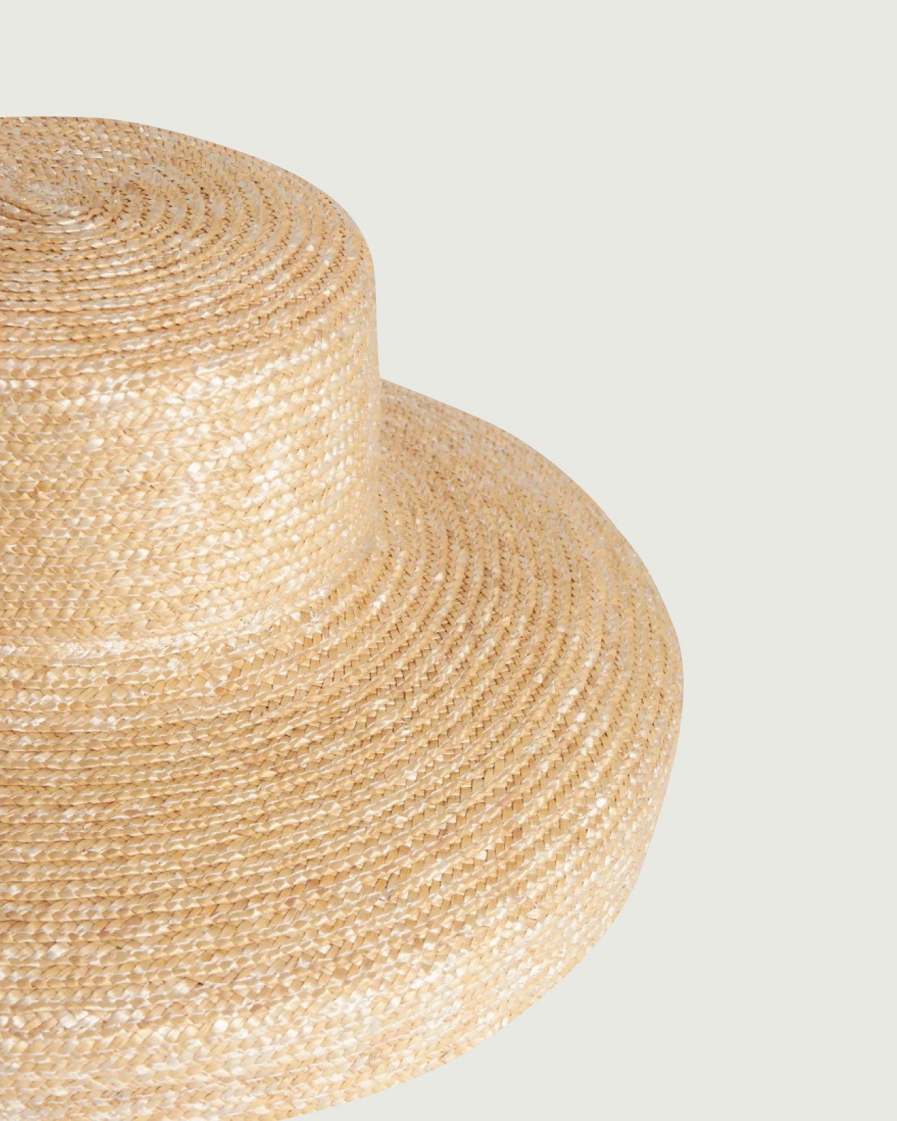 Luna, Wheat Straw Bell Shape Sun Hat