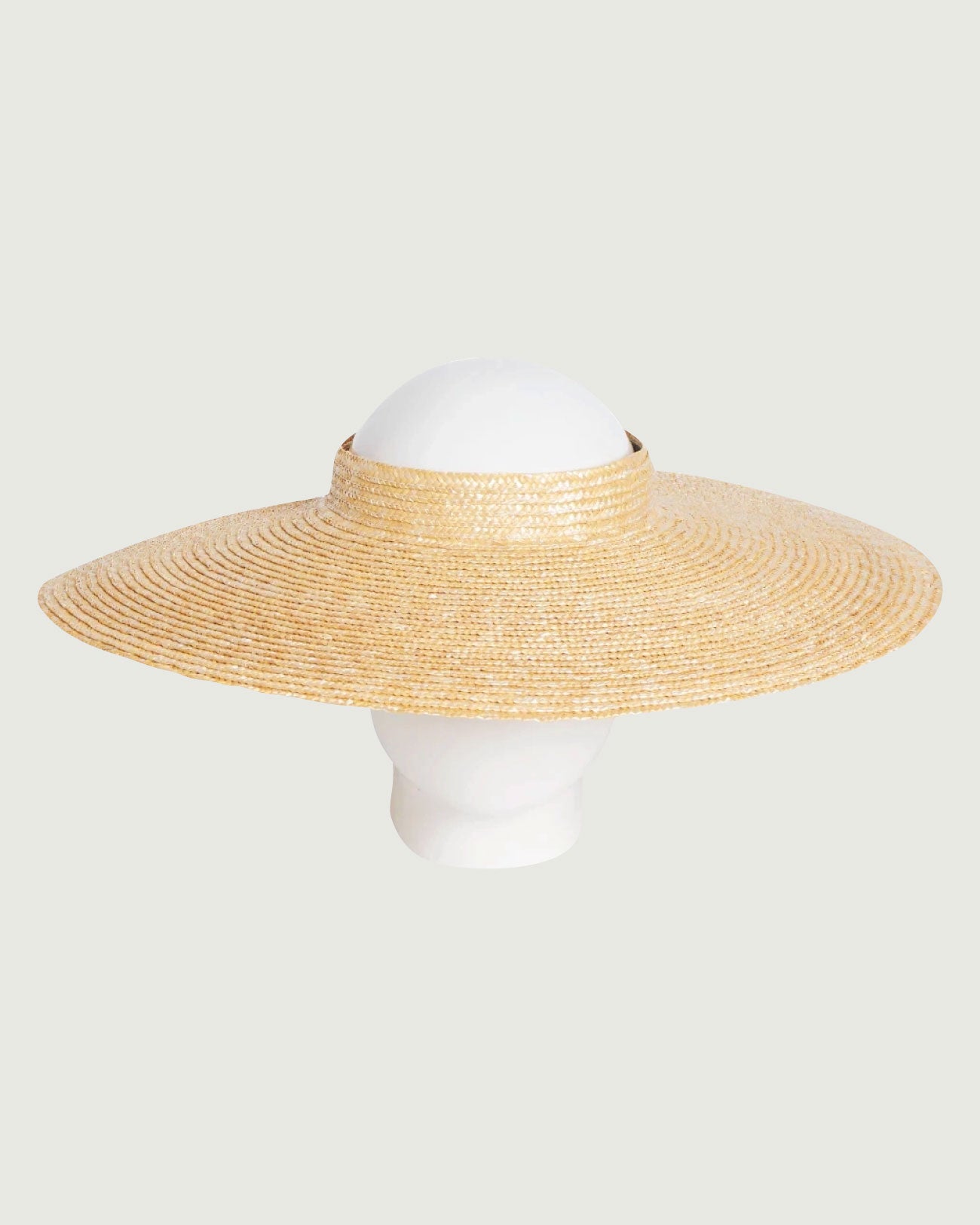 Saturn, Wheat Straw Crown-less Ring Hat