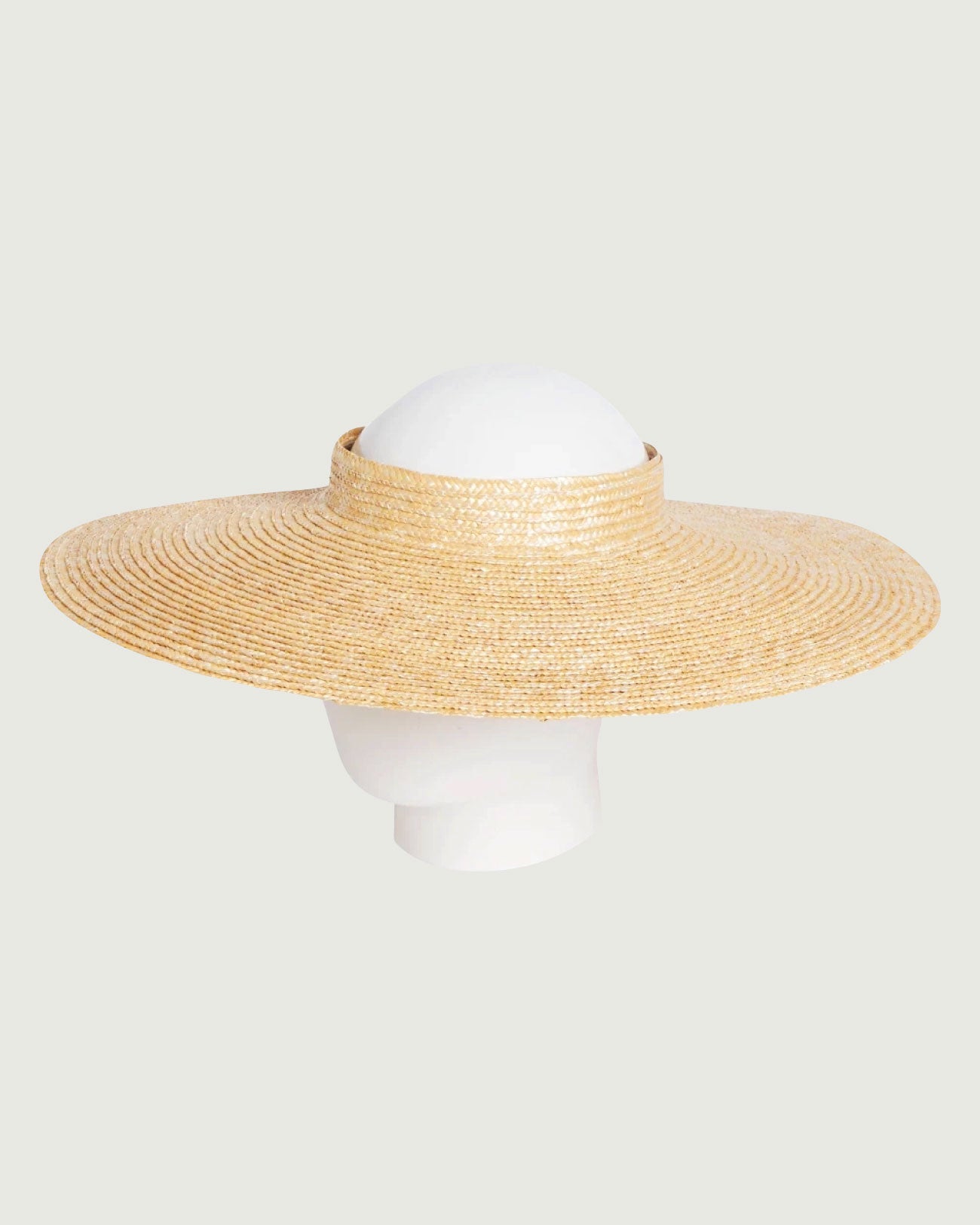 Saturn, Wheat Straw Crown-less Ring Hat