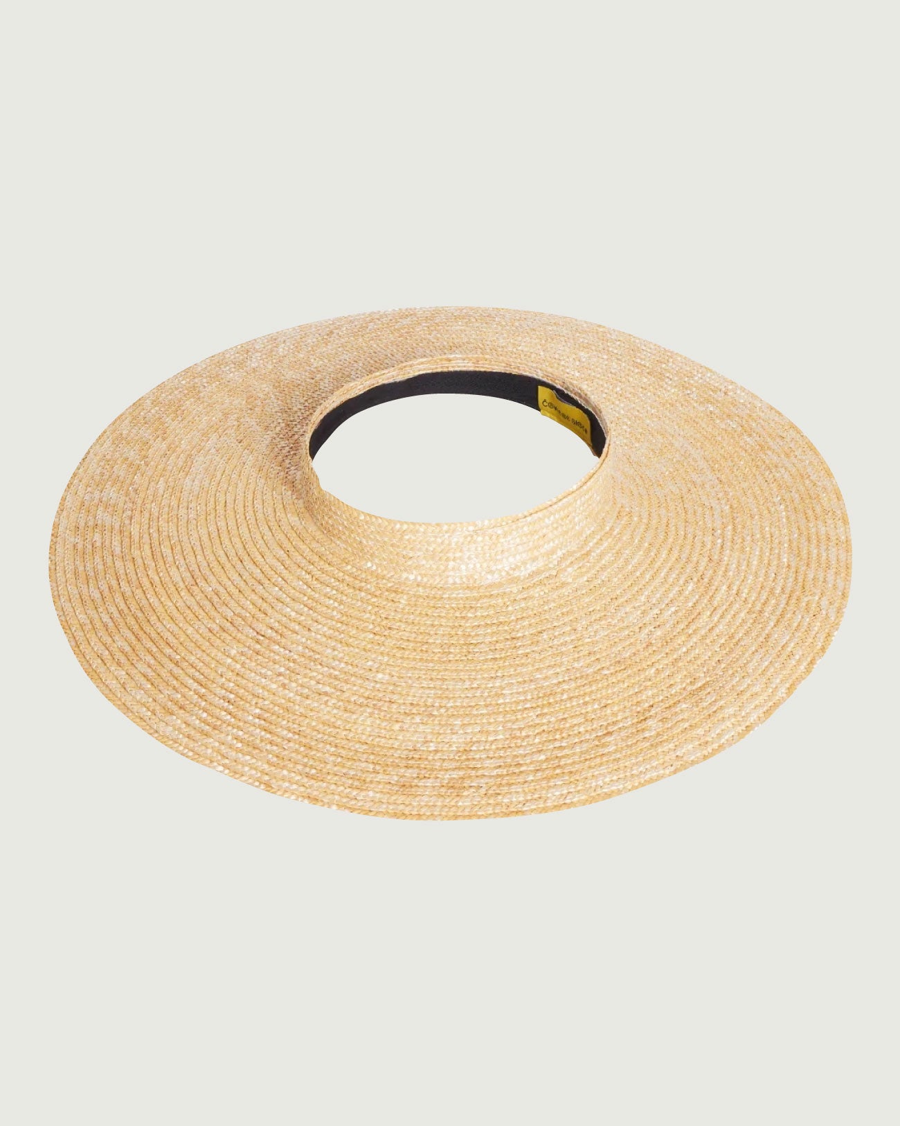 Saturn, Wheat Straw Crown-less Ring Hat