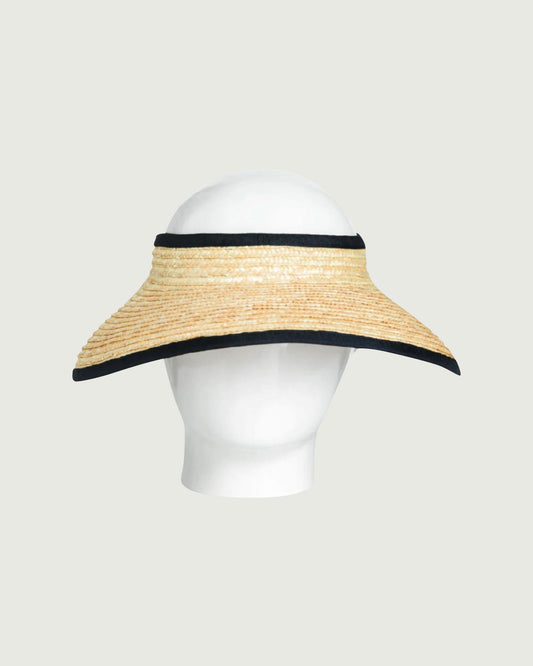 Lola Visor, Wheat Straw Hat