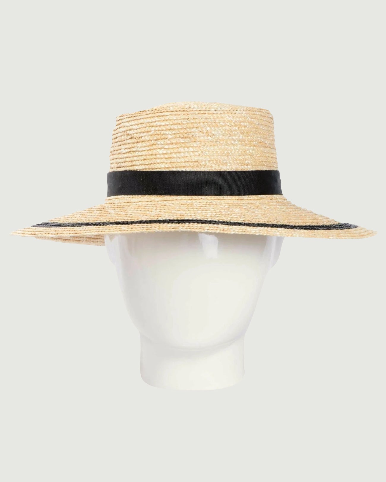 Billie, Wheat Straw Sunhat, Two Tone