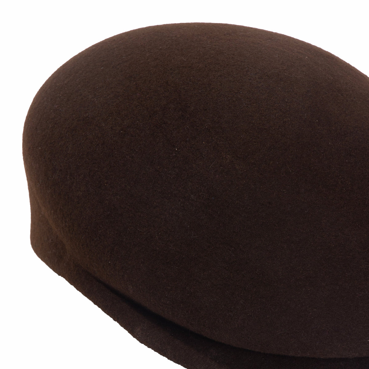 Poorboy, Wool Felt Hat, Choc Brown – Crystal Birch