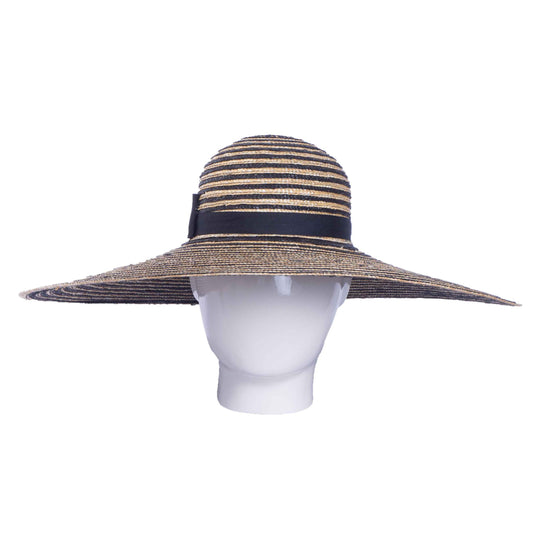 Sahara, Wheat Straw Hat, Stripe