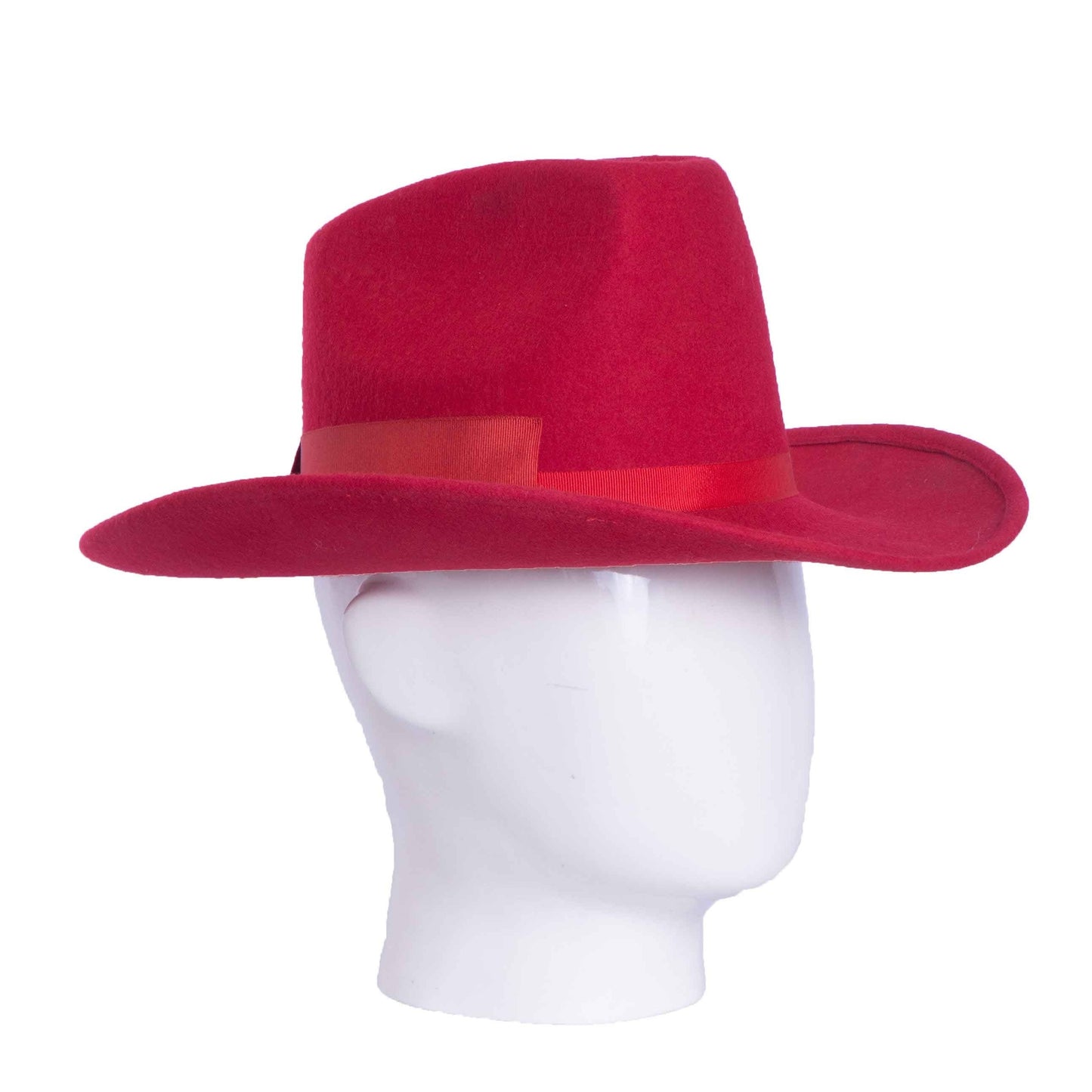 Willow, Wool Felt Cowboy Hat, Red