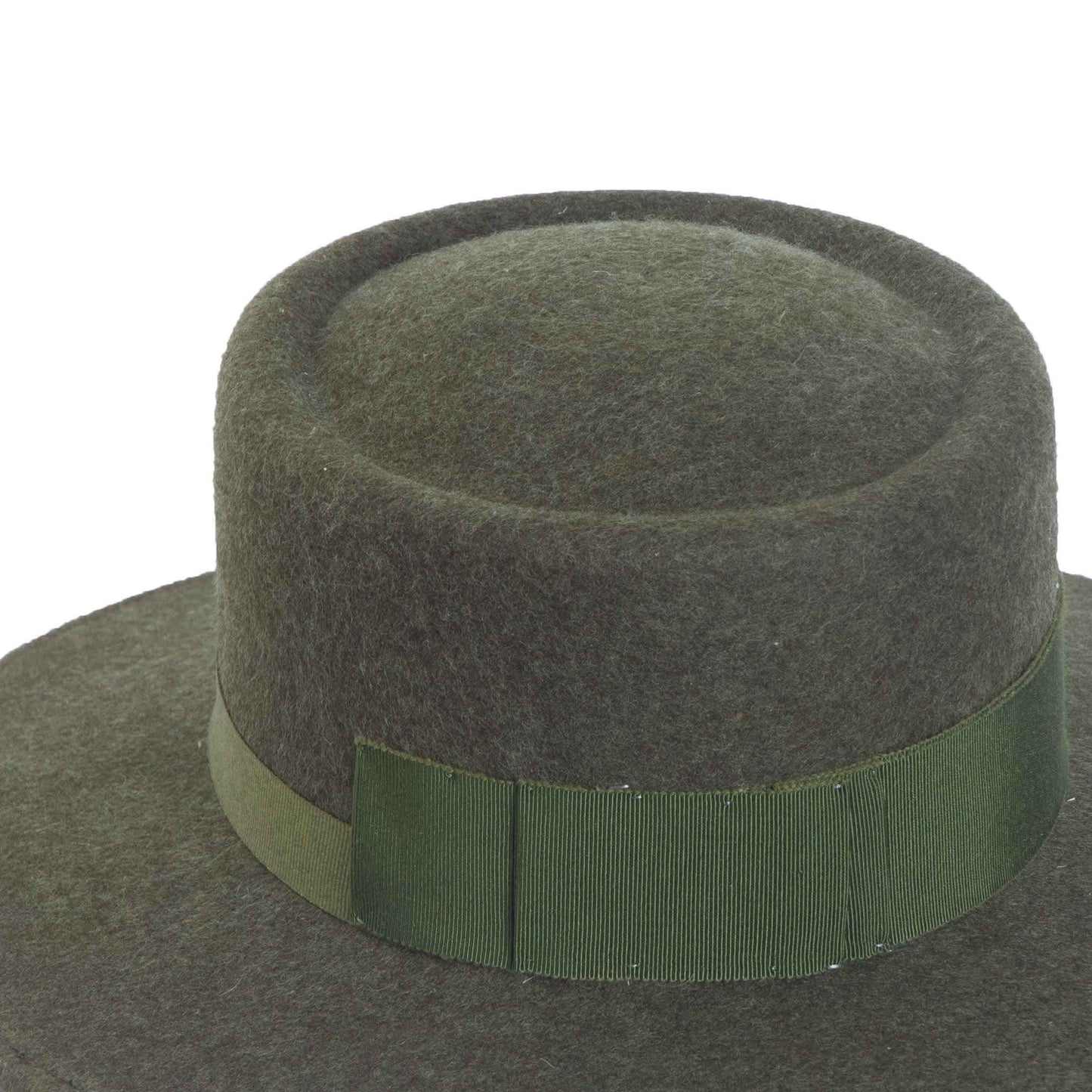 Rodeo, Wool Felt Hat, Olive