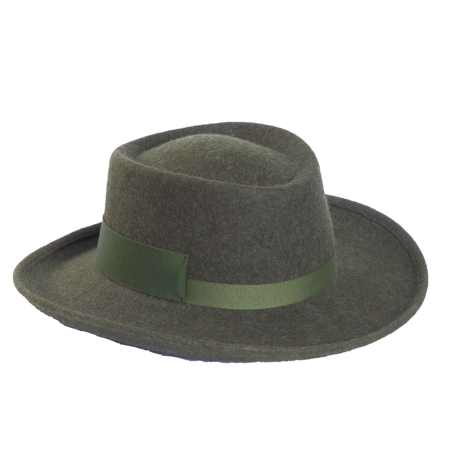 Kenzo, Wool Felt Hat, Olive