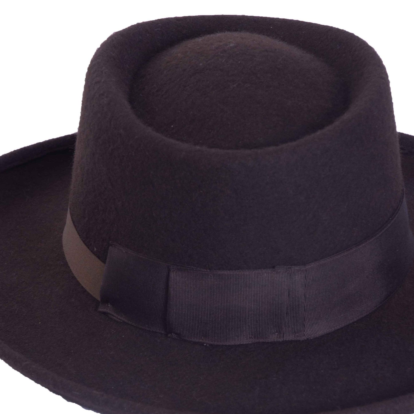 Kenzo, Wool Felt Hat, Choc Brown