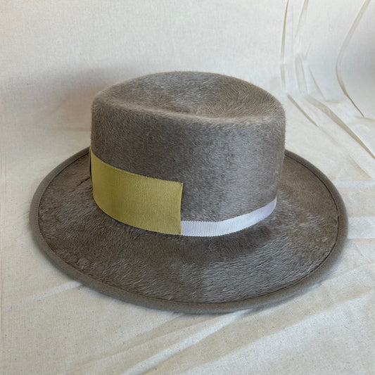 Hunter, Melusine Felt Hat, Pearl Grey