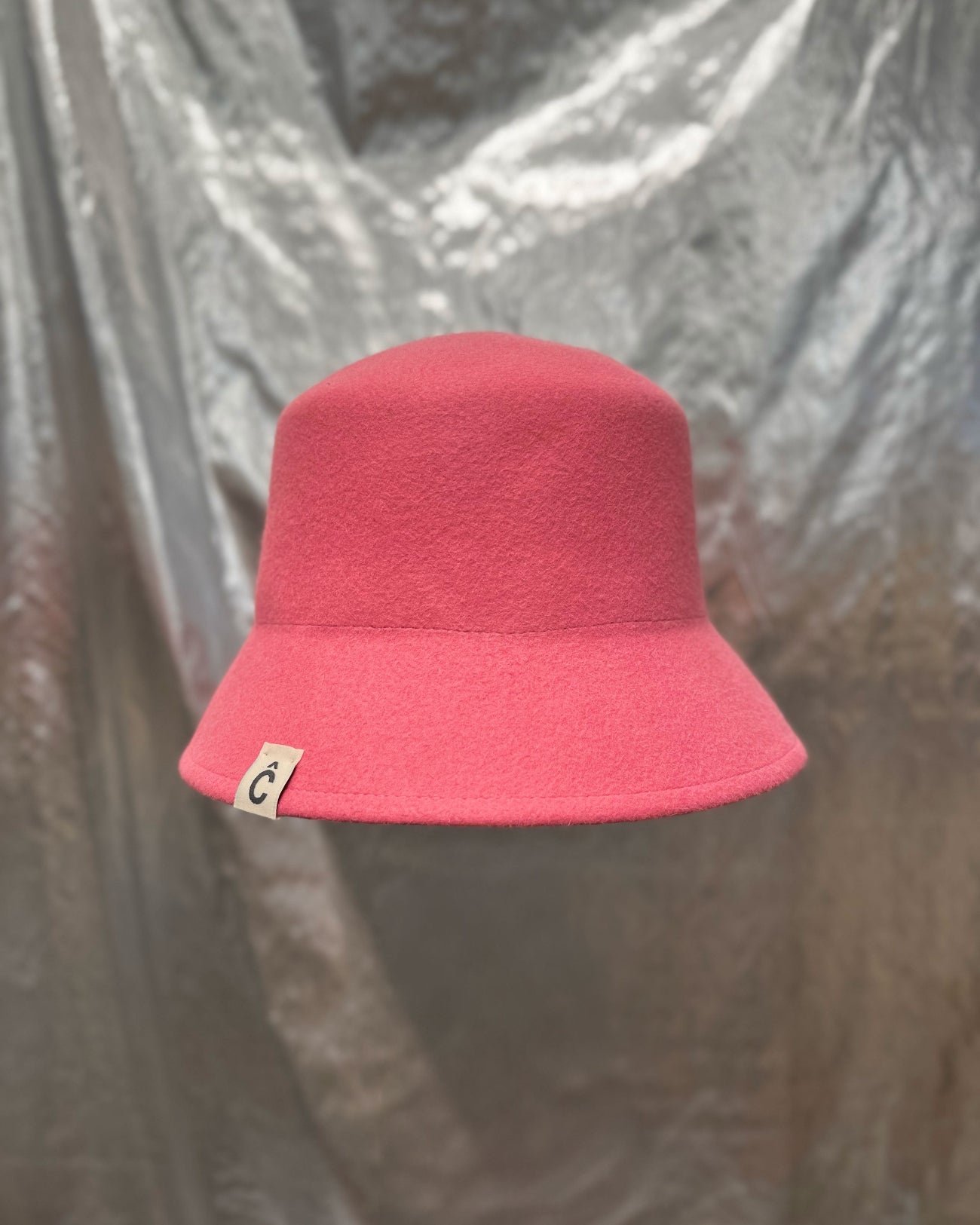 Flexxi Bucket, Crushable Felt Hat, Bubblegum Pink