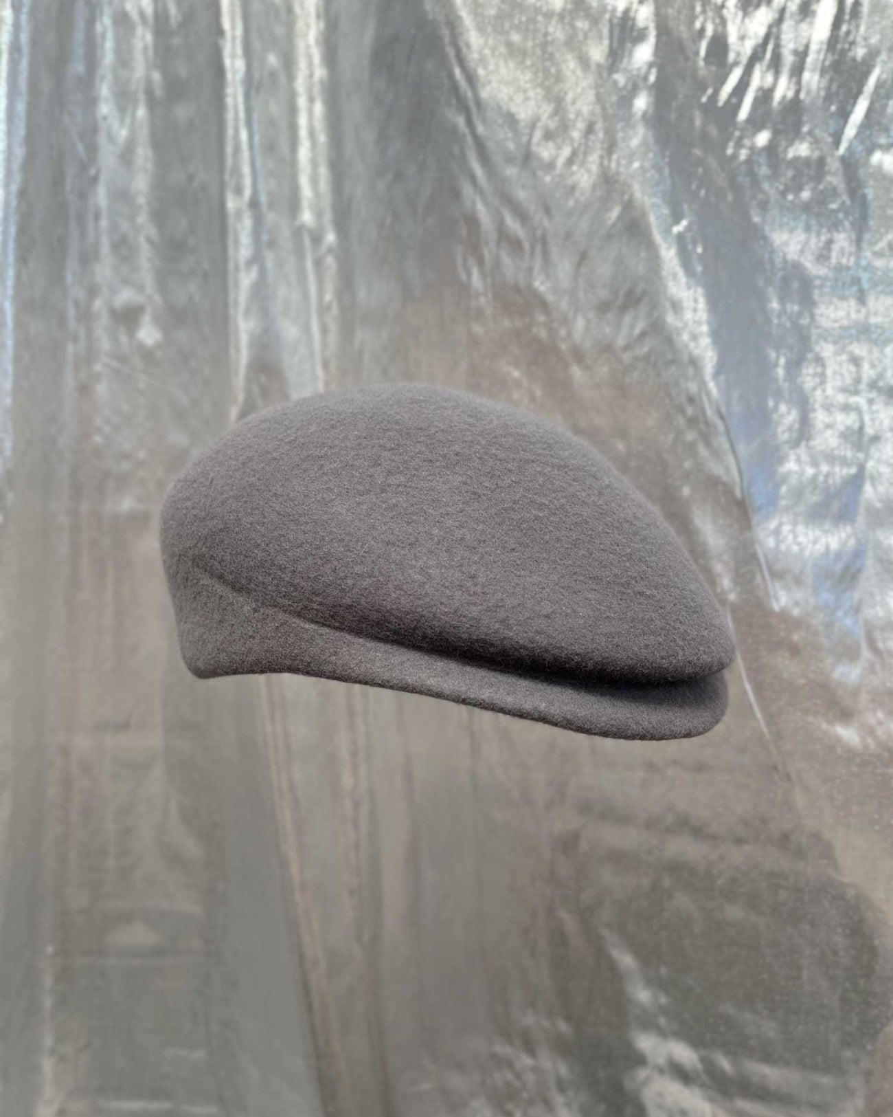 Poorboy, Wool Felt Hat, Grey