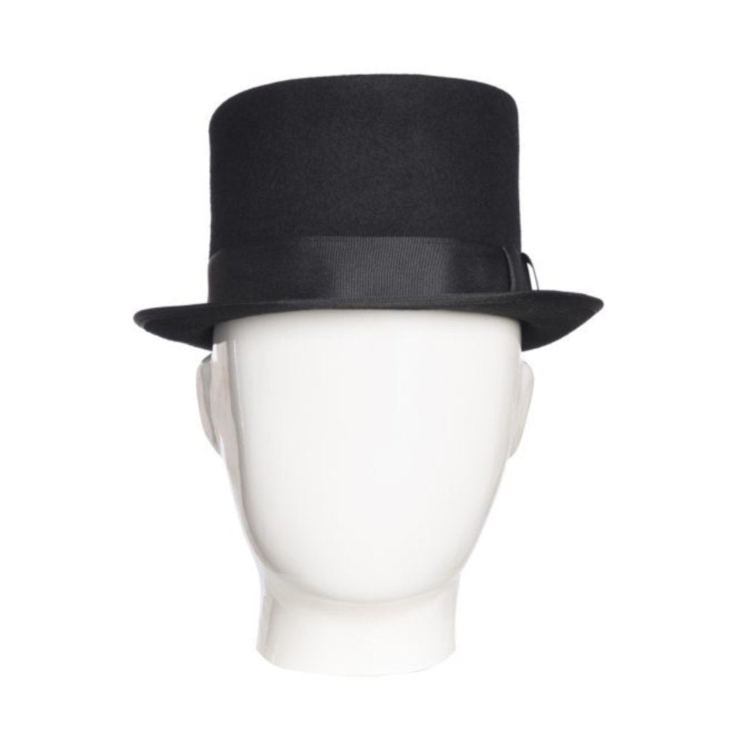 Tophat, Wool Fett Hat, Black