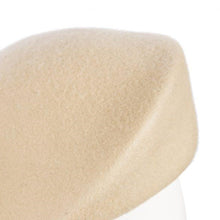 Bae Beret, Wool Felt Hat, Camel