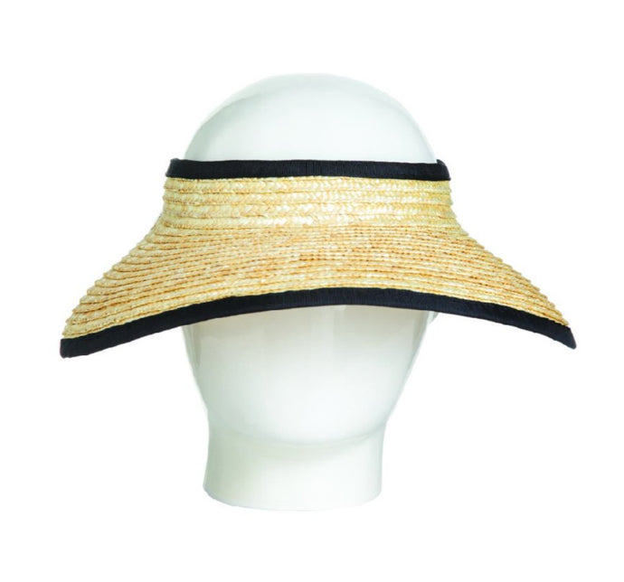 Lola Visor, Wheat Straw Hat