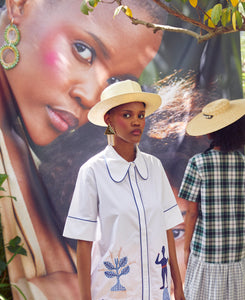 Lucy Boater, Paper Panama Hat