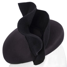 Mickey Wave, Blocked Fabric Hat With Wool Felt Trim
