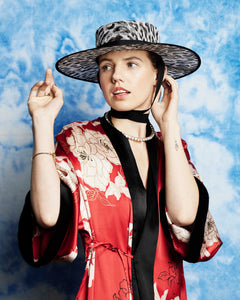 Leo Sinamay Bolero Hat