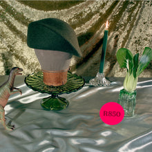 Bae Beret, Wool Felt Hat, Olive