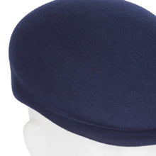 Poorboy, Wool Felt Hat, Navy