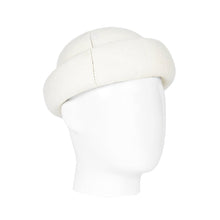 Docker Beanie, Felt Hat, Ivory