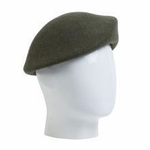 Bae Beret, Wool Felt Hat, Olive