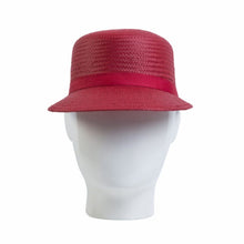 Pee Cap, Paper Panama Hat, Red